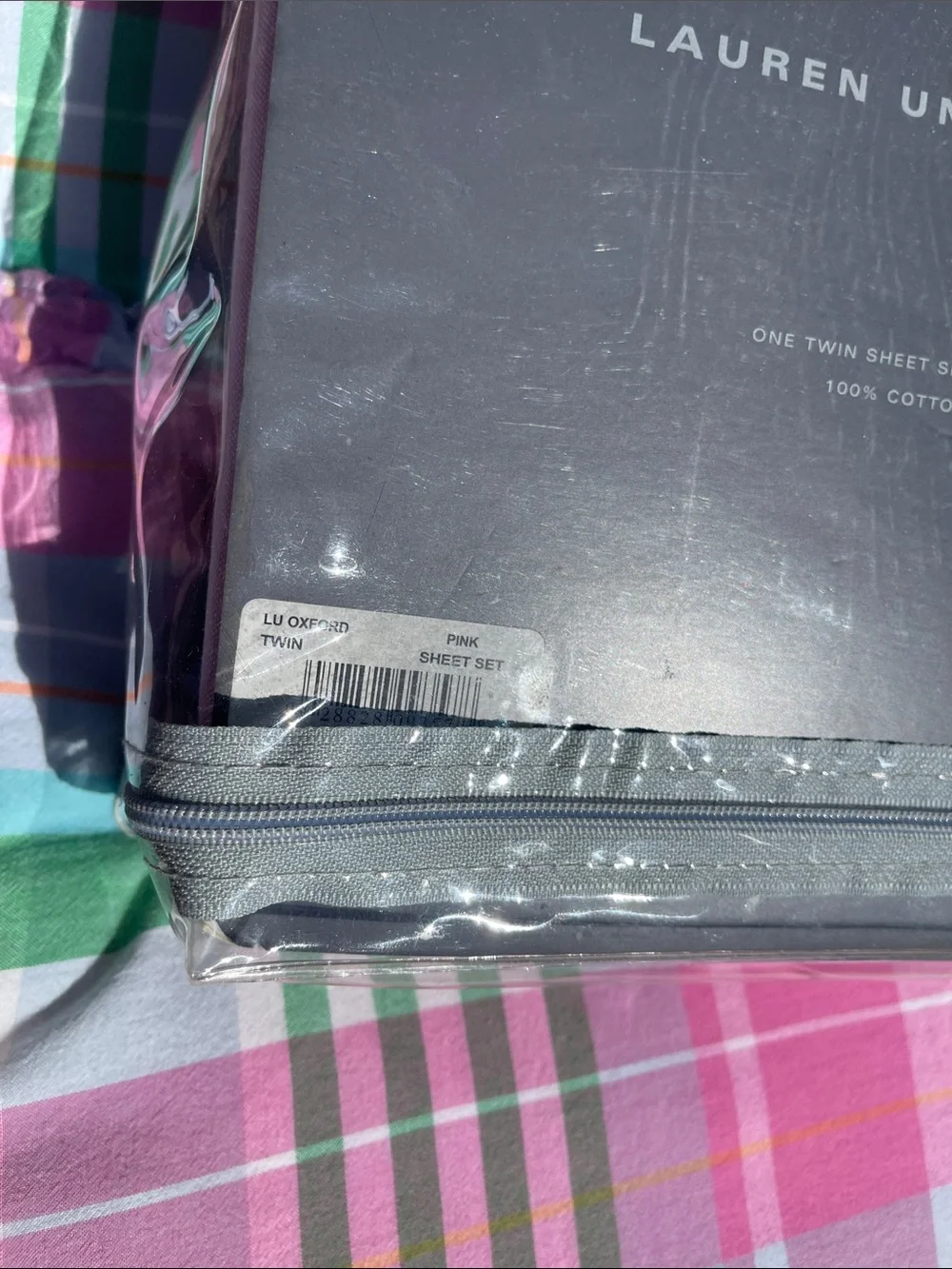 Lauren, Ralph Lauren,  University, Oxford, pink twin sheet set🩷